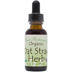 Organic Oat Straw Herb Extract 1 Oz