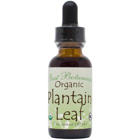 Organic Plantain Leaf Extract 1 Oz