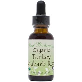 Organic Turkey Rhubarb Root Extract 1 Oz