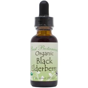 Organic Black Elderberry Extract 1 Oz