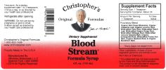Blood Stream Syrup 4 Oz
