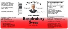 Respiratory Syrup 4 Oz