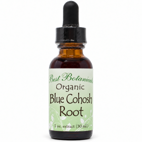 Organic Blue Cohosh Root Extract 1 Oz