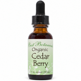 Organic Cedar Berry Extract 1 Oz