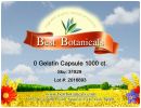 0 Empty Gelatin Capsule 1000 Ct
