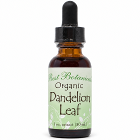 Organic Dandelion Leaf Extract 1 Oz