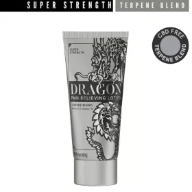 Dragon Pain Relief Lotion, Super Strength Terpene Blend, 3.4 oz