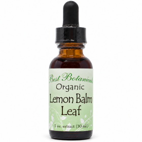 Organic Lemon Balm Leaf Extract 1 Oz