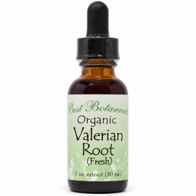 Organic Valerian Root Extract 1 Oz. (Fresh)
