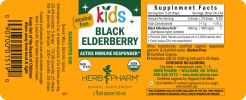 Herb Pharm - Kids Black Eldbry Glcry - 1 Each-1 Fz