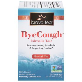 Bravo Teas & Herbs Bye Cough Tea — 20 Tea Bags