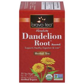 Bravo Teas & Herbs Dandelion Root Tea — 20 Tea Bags