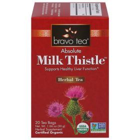 Bravo Teas & Herbs Milk Thistle Tea — 20 Tea Bags