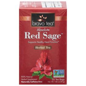 Bravo Teas & Herbs Red Sage Root Tea — 20 Tea Bags