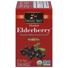 Bravo Teas & Herbs Elderberry Tea — 20 Tea Bags
