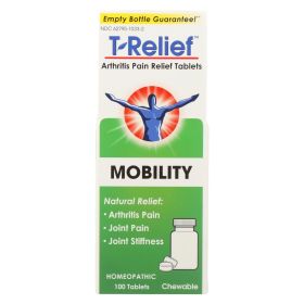 T-Relief Mobility Homeopathic Tablets – 100 Tablets