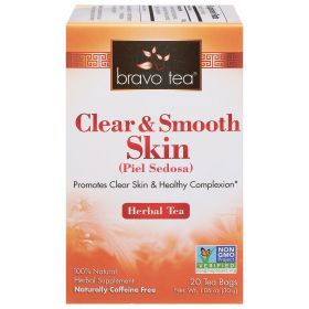 Bravo Teas & Herbs Clear And Smooth Skin Tea — 20 Tea Bags