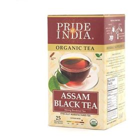 Pride of India Organic Assam Black Tea — 25 Tea Bags