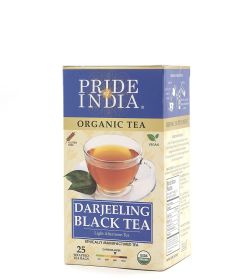Pride of India Organic Darjeeling Black Tea — 25 Tea Bags