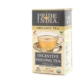 Pride of India Organic Digestive Oolong Tea — 25 Tea Bags