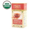 Pride of India Organic Herbal Chai Tea (Decaf) — 25 Tea Bags