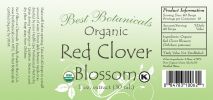 Organic Red Clover Blossom Extract 1 Oz