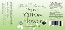 Organic Yarrow Flower Extract 1 Oz
