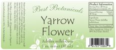 Organic Yarrow Flower Extract 1 Oz