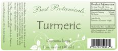 Organic Turmeric Extract 1 Oz
