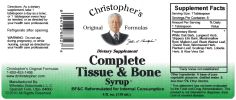 Complete Tissue & Bone Syrup